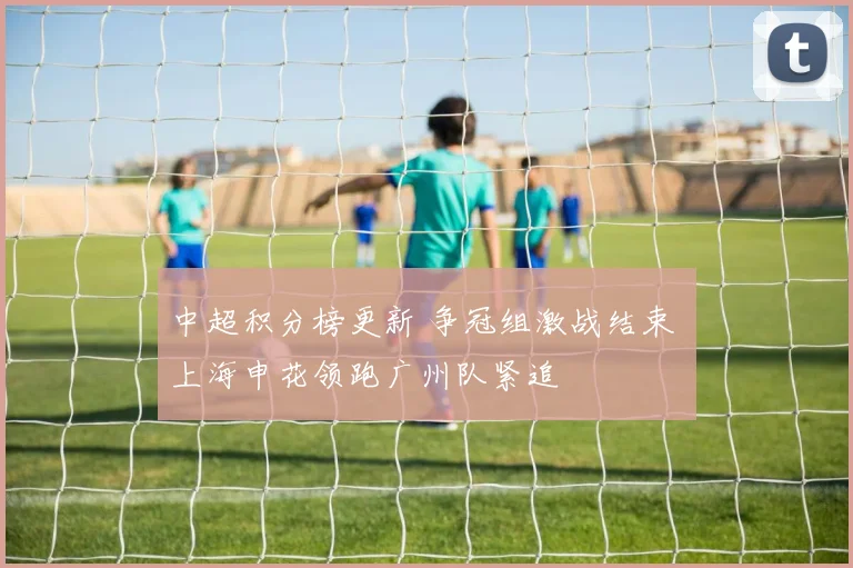 中超积分榜更新 争冠组激战结束 上海申花领跑广州队紧追
